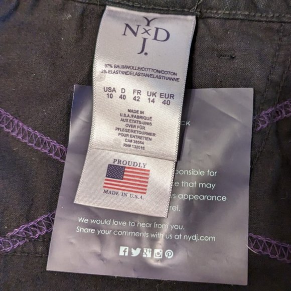 Not Your Daughter's Jeans Lift Tuck Technology Bootcut New With Tags Black - Picture 6 of 9